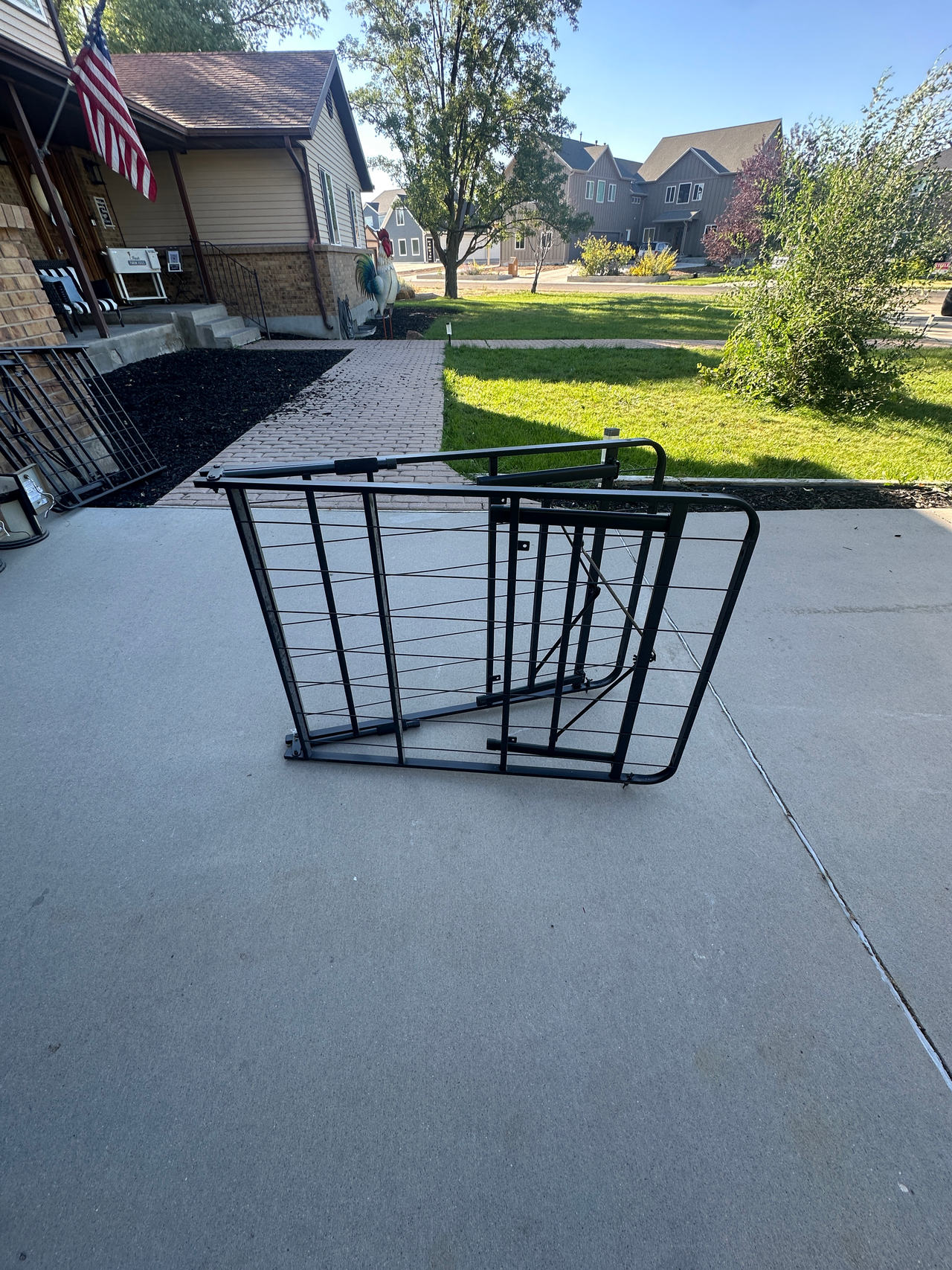 Folding Metal Bed Frame
