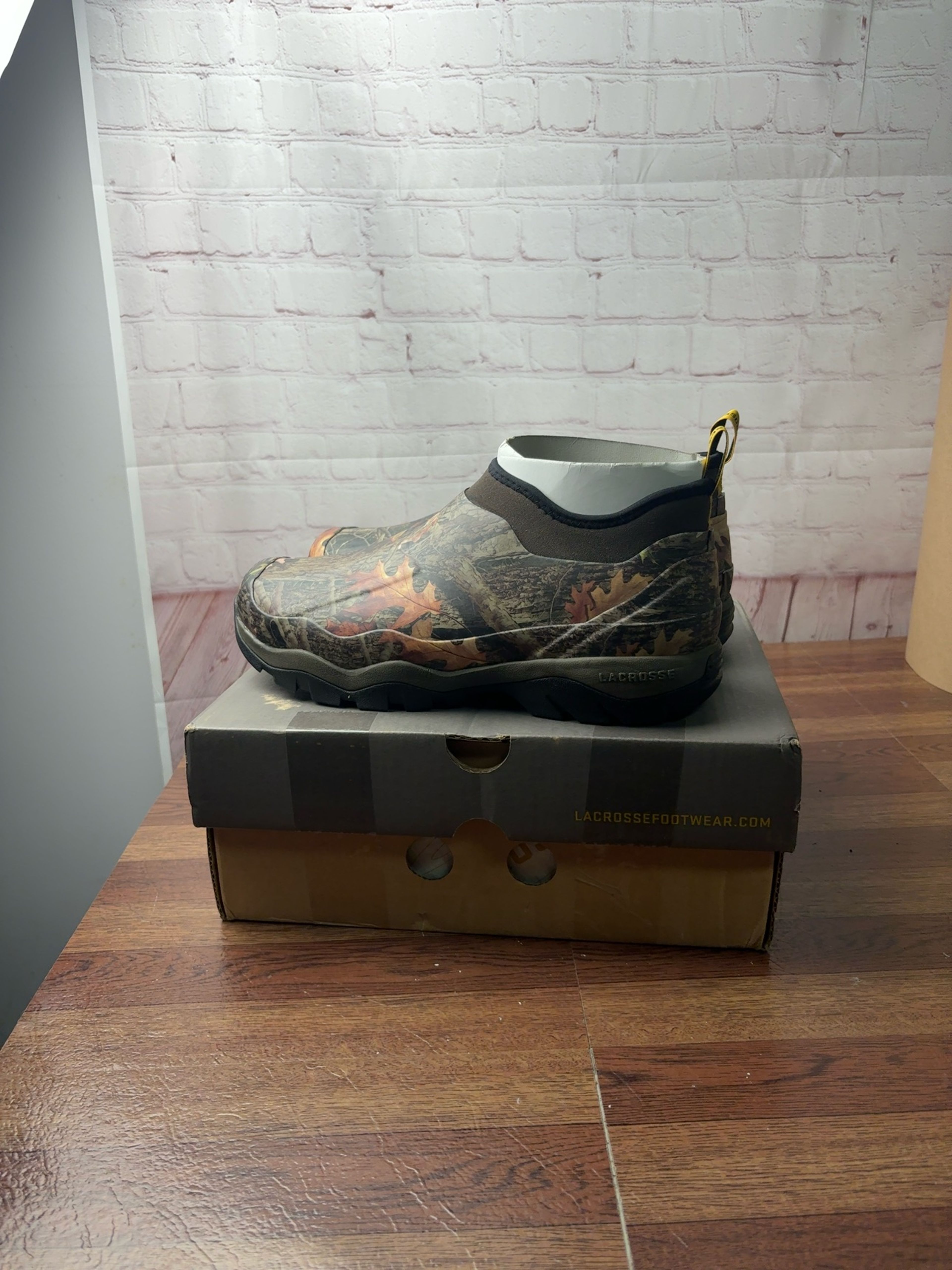 LaCrosse Alpha Muddy Mossy Oak Break-Up Country Ankle Boot size 11