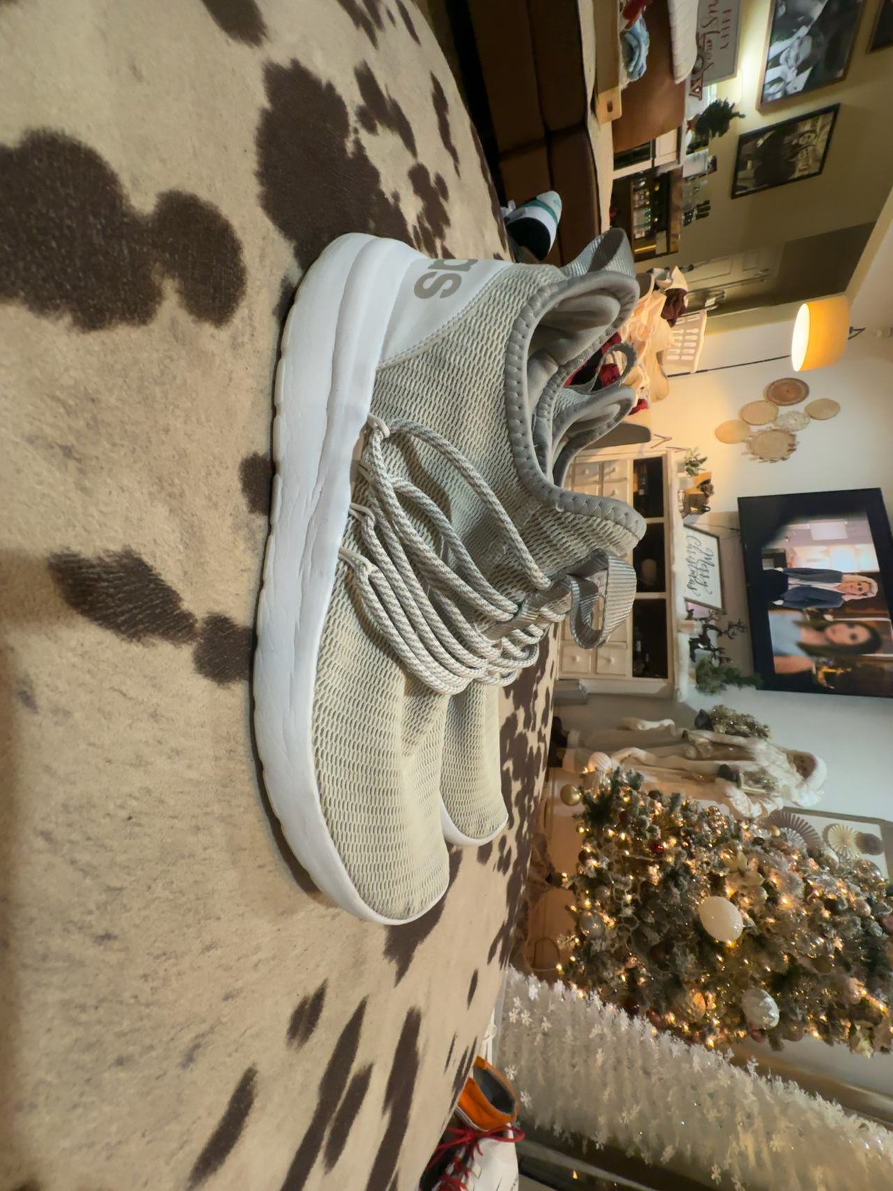 Adidas Lite Racer Adapt 7.0 Grey Sneaker Size 10