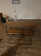 Industrial Style Coffee Table - Image 1