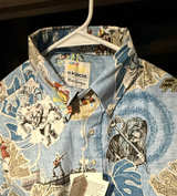 Reyn Spooner x Kikaida 50th Anniversary Aloha Shirt Pullover Size M - Image 1