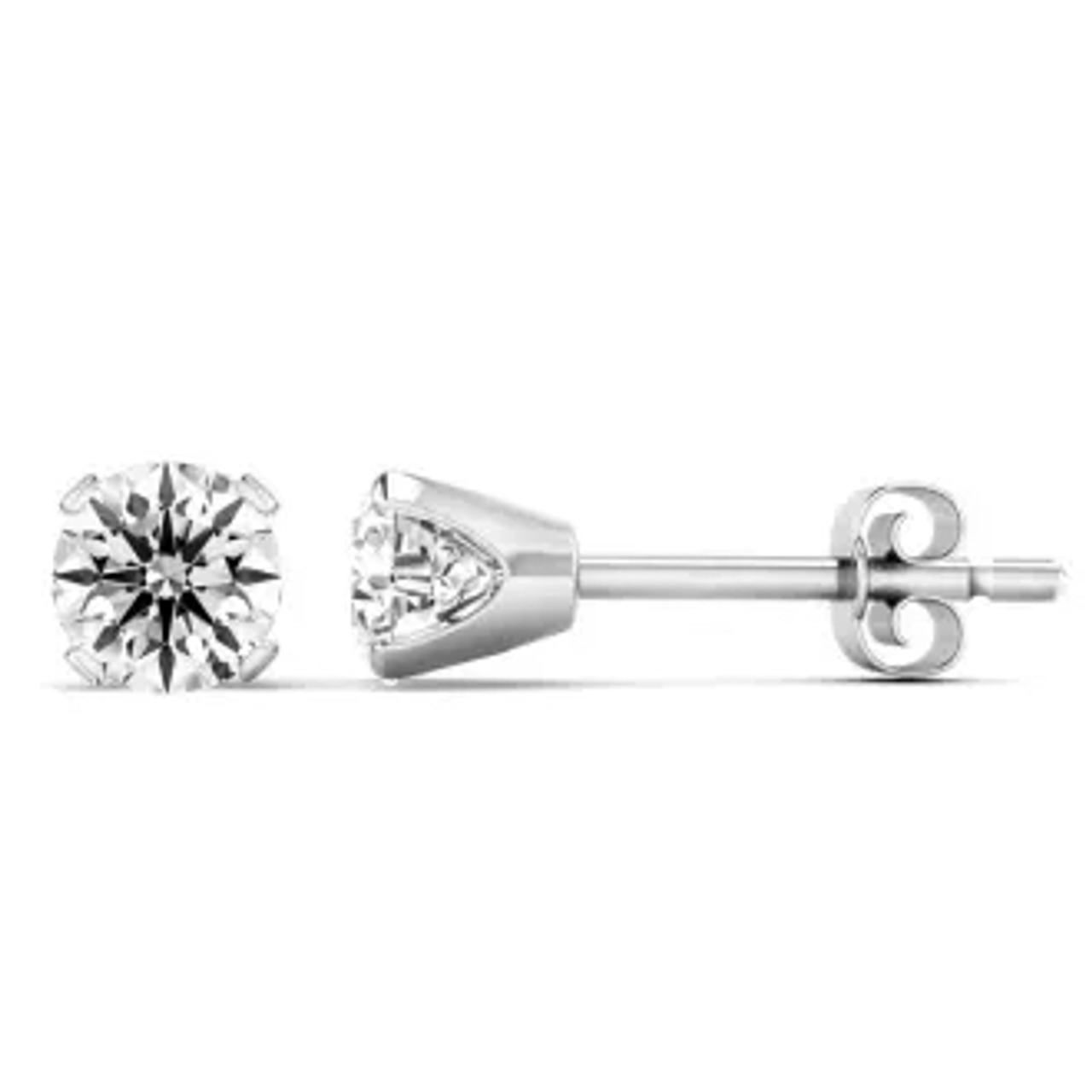 Diamond Stud Earrings