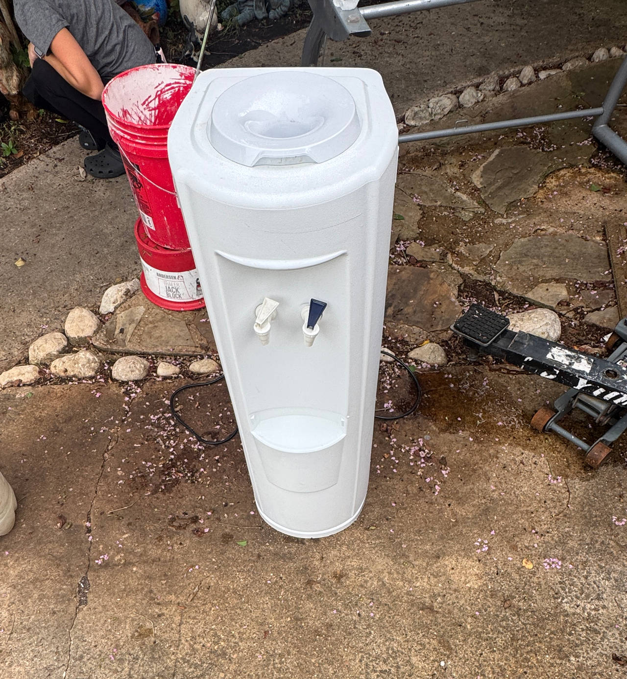 Top Loading Hot and Cold Water Dispenser