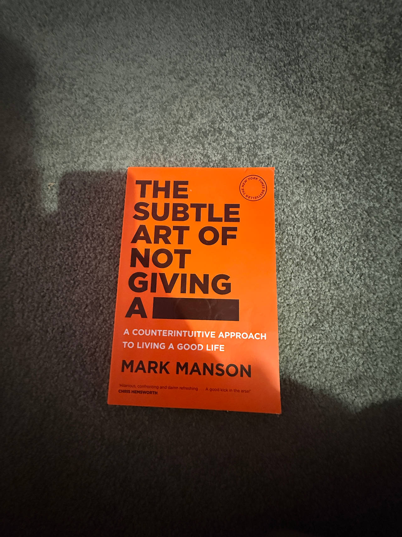 The Subtle Art of Not Giving a F*ck
