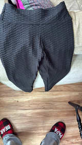 Honeycomb Textured Tik Tok Leggings - Image 3