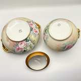 Jean Pouyat (JP) & France Limoges
Hand-Painted Sugar Bowl and Creamer Set - Image 4