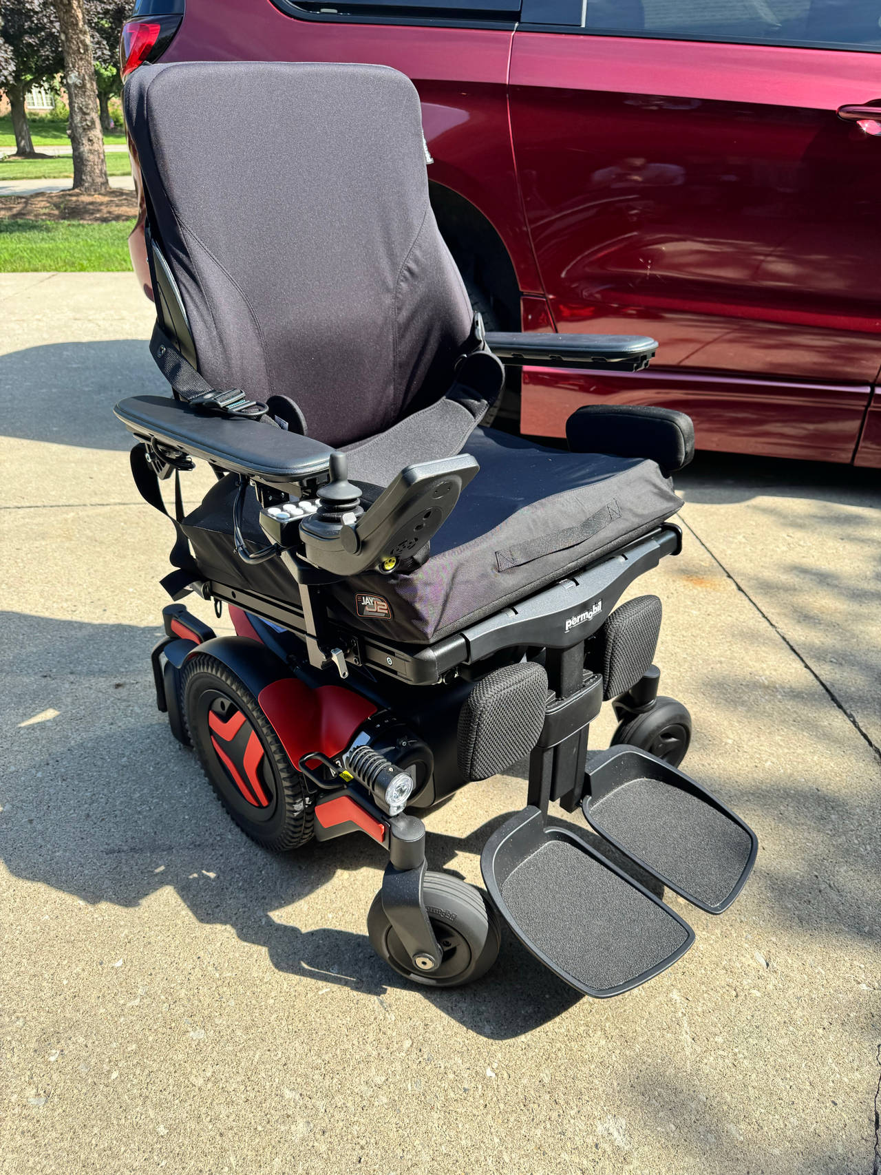 Permobil F3 Corpus Power Wheelchair