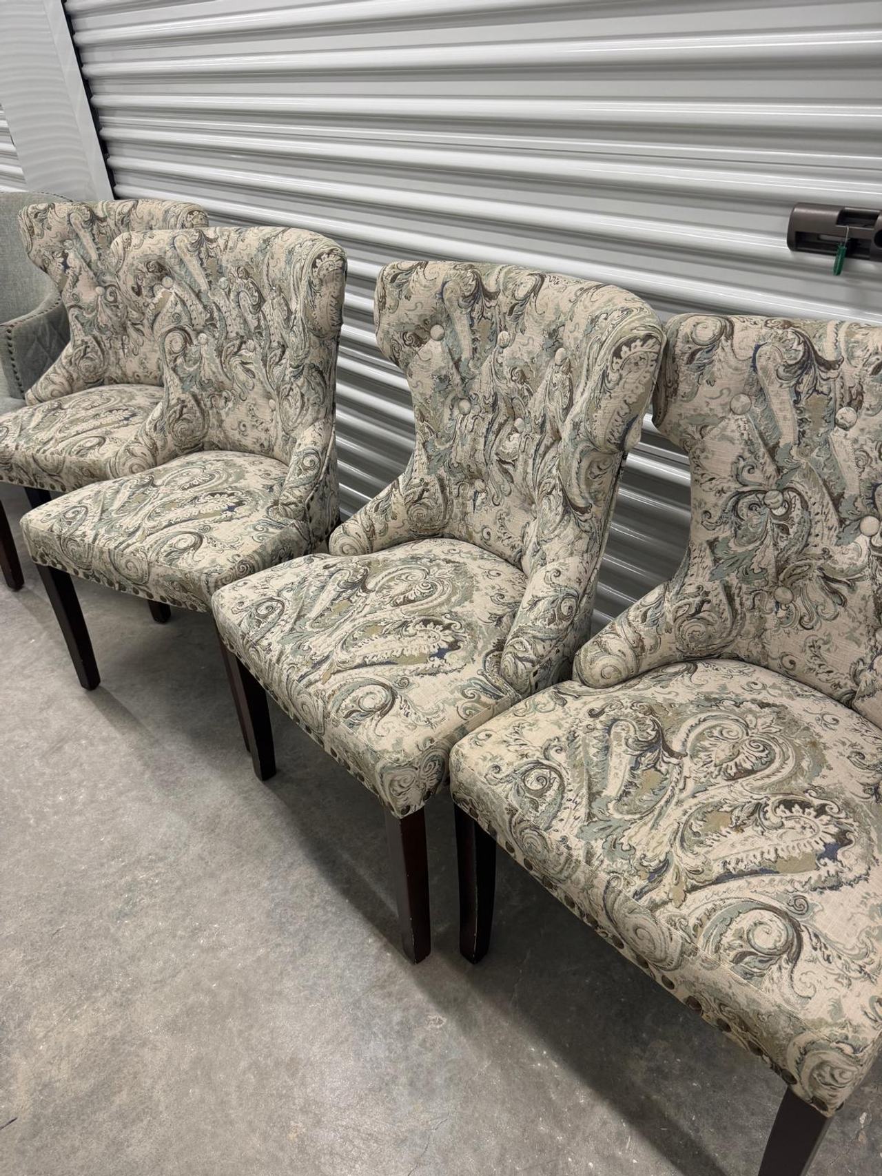 Pier 1 Imports Hourglass Paisley 4 Dining Chair .