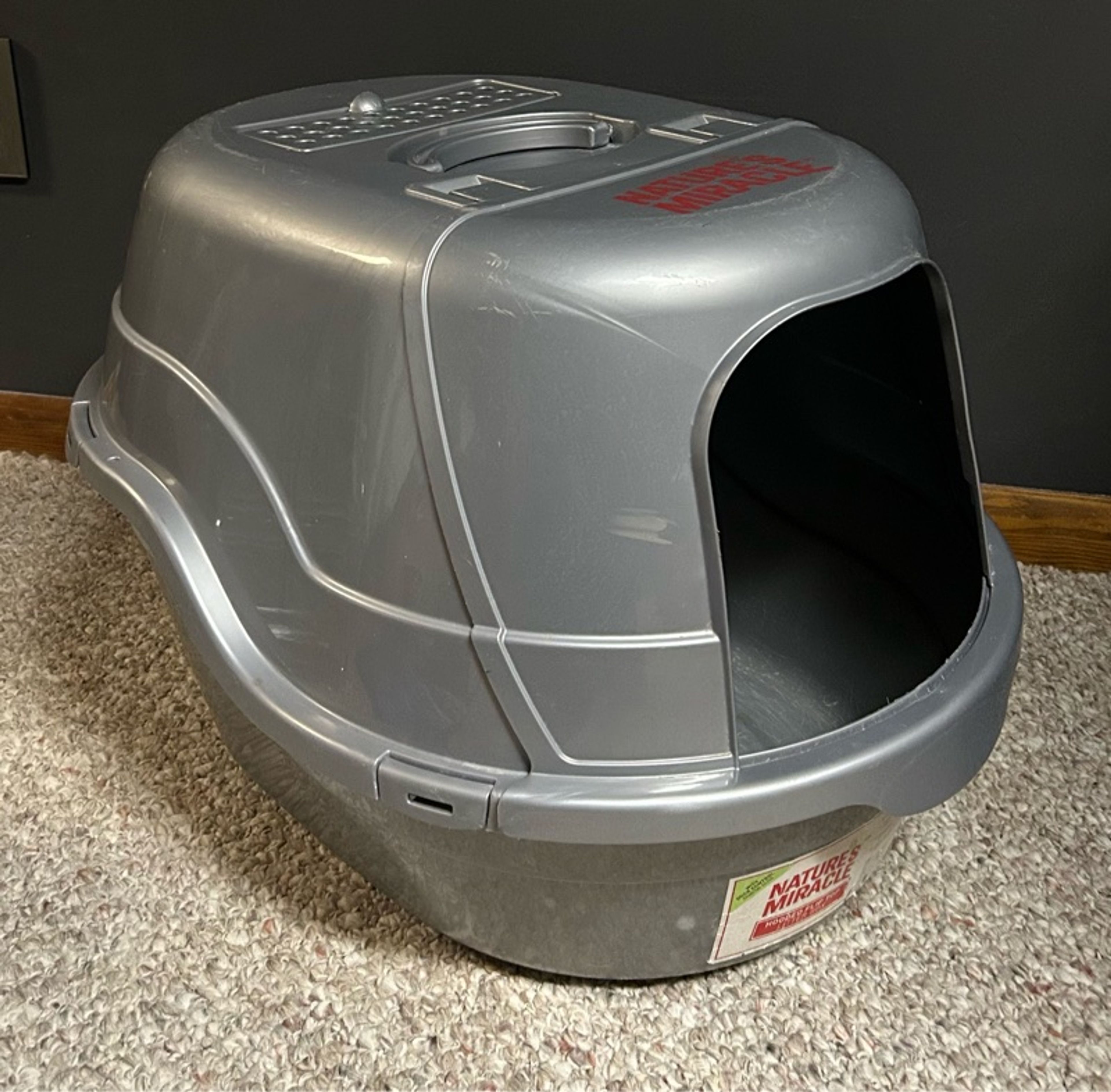 Nature's Miracle Hooded Litter Box - Image 2
