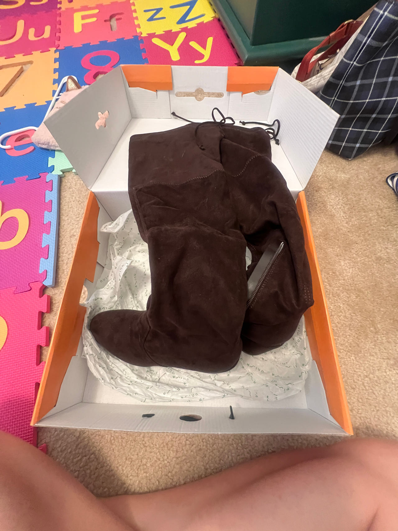 Over-the-Knee Suede Boots
