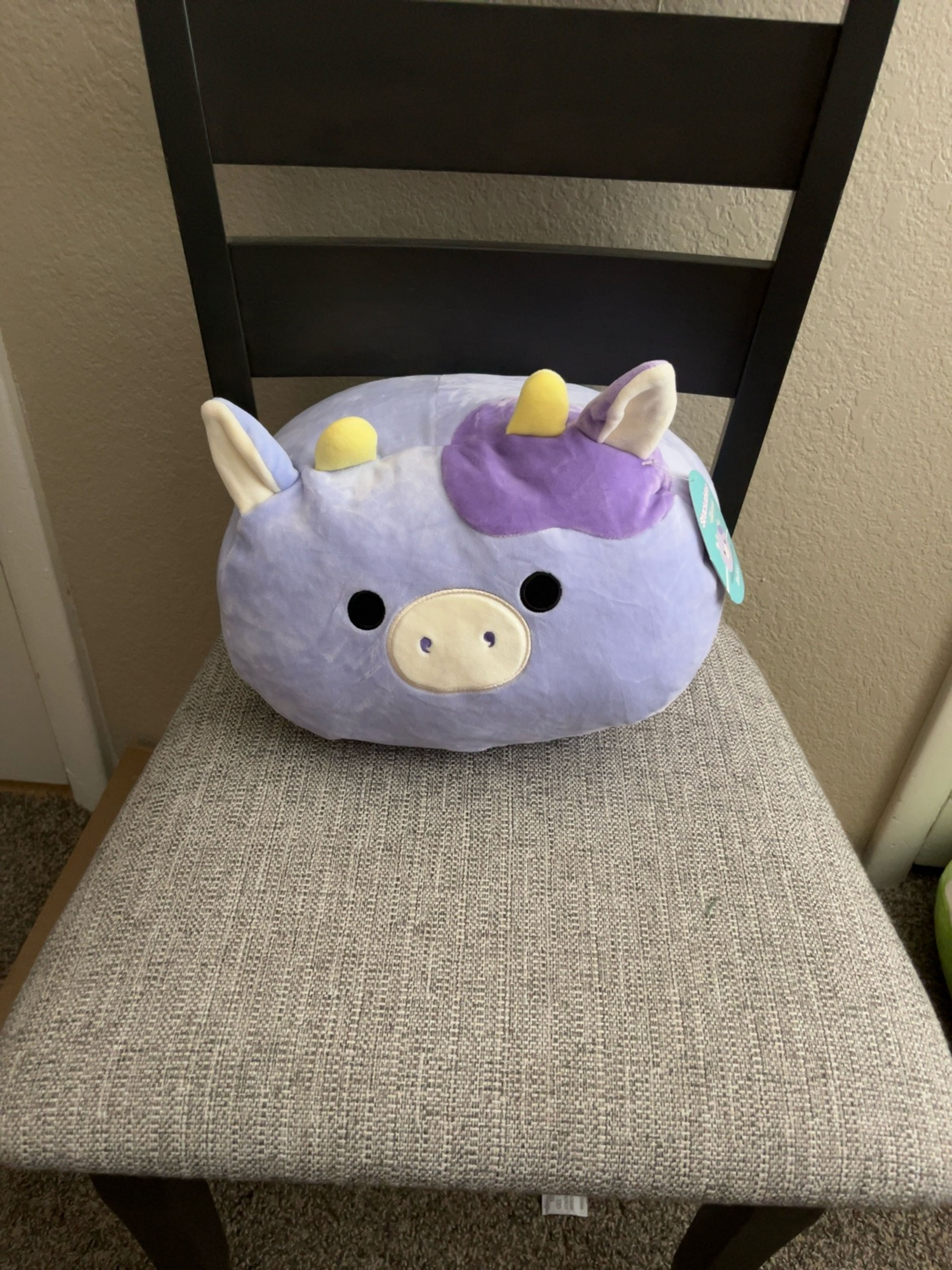 Squishmallows Bubba the Purple Cow 12-Inch Plush