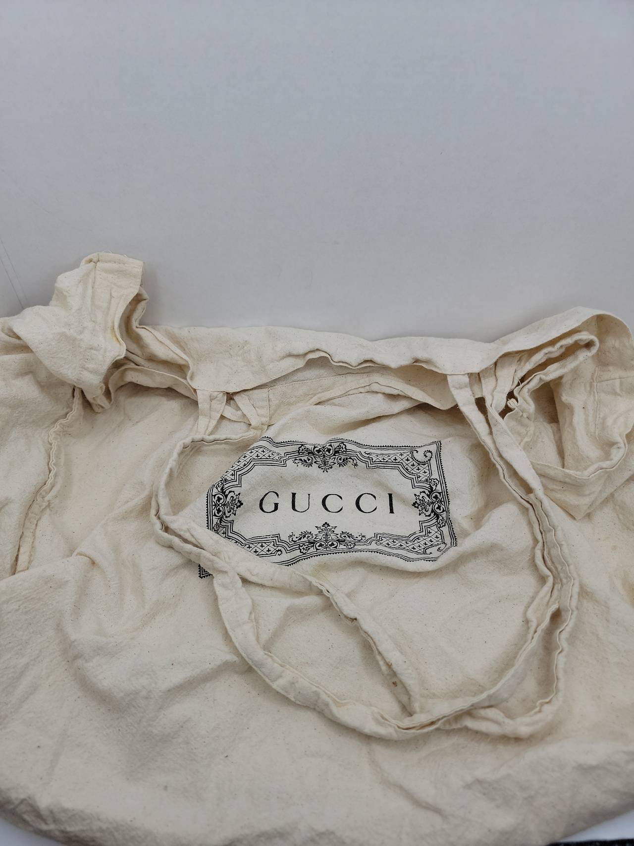 Gucci Cotton Canvas Dust Bag