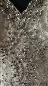 Beaded Mermaid Wedding Dress size 4-6 - Image 3
