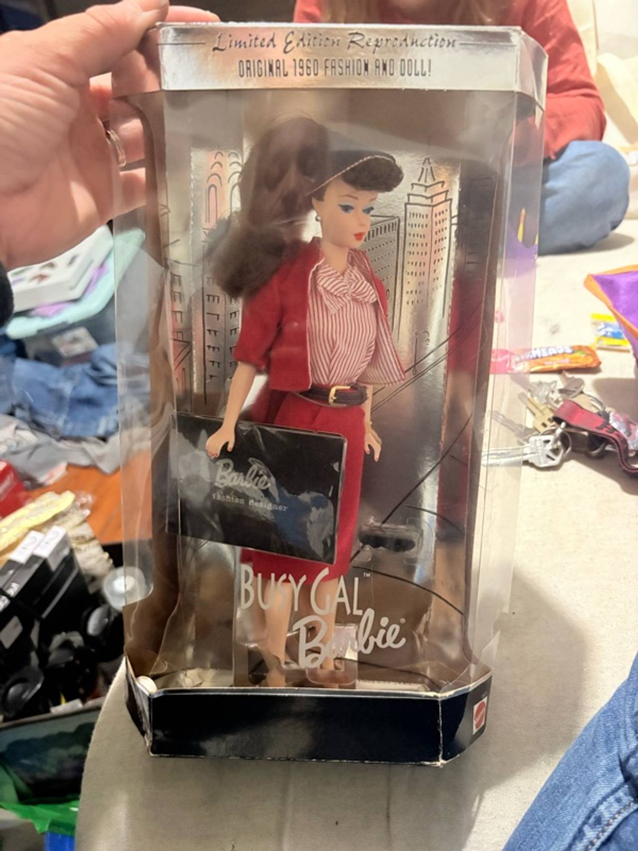 Mattel Barbie Busy Gal Vintage Reproduction Doll