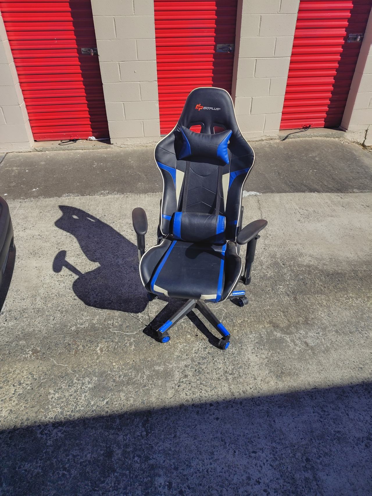 Goplus Ergonomic Gaming Chair with Footrest