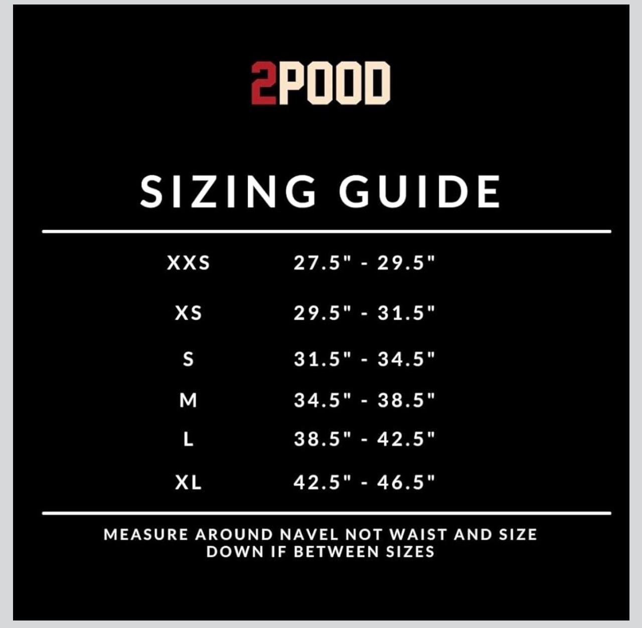 NEW 2Pood 4" CrossFit Weightlifting Belt - XXS