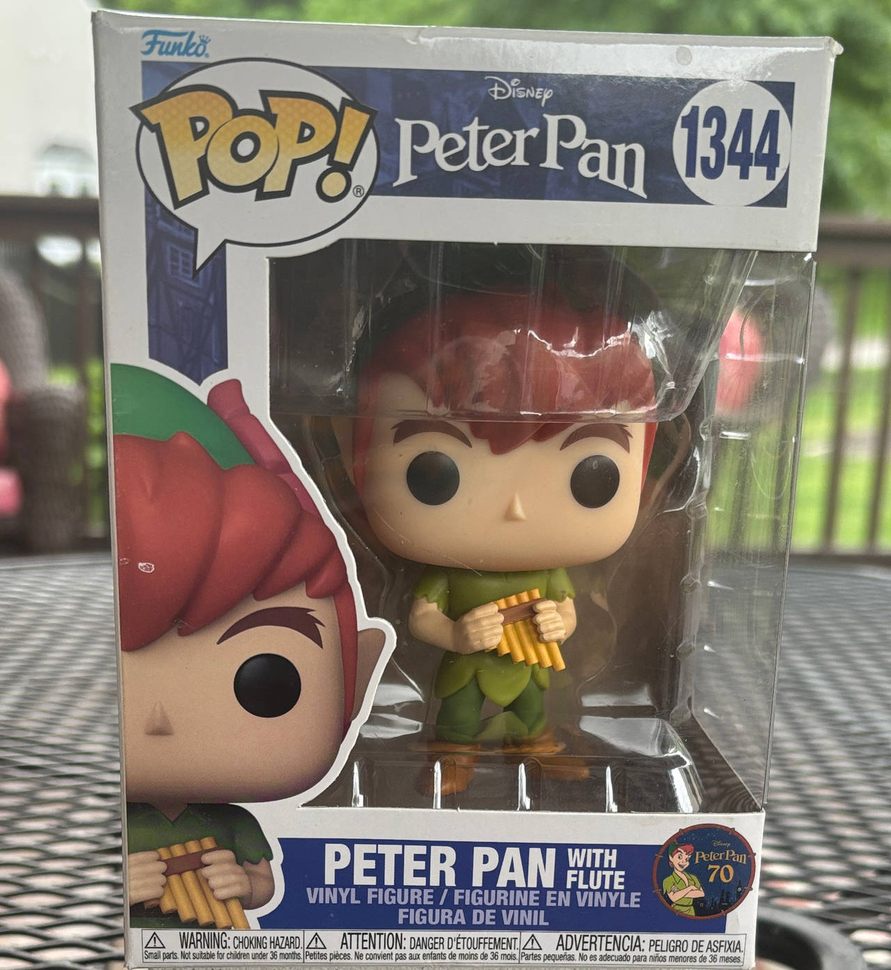 Funko Pop! Disney: Peter Pan 70th Anniversary - Peter Pan with Flute #1344