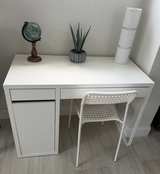 IKEA MICKE Desk White Computer Desk With Chair Office Student Home - Image 1