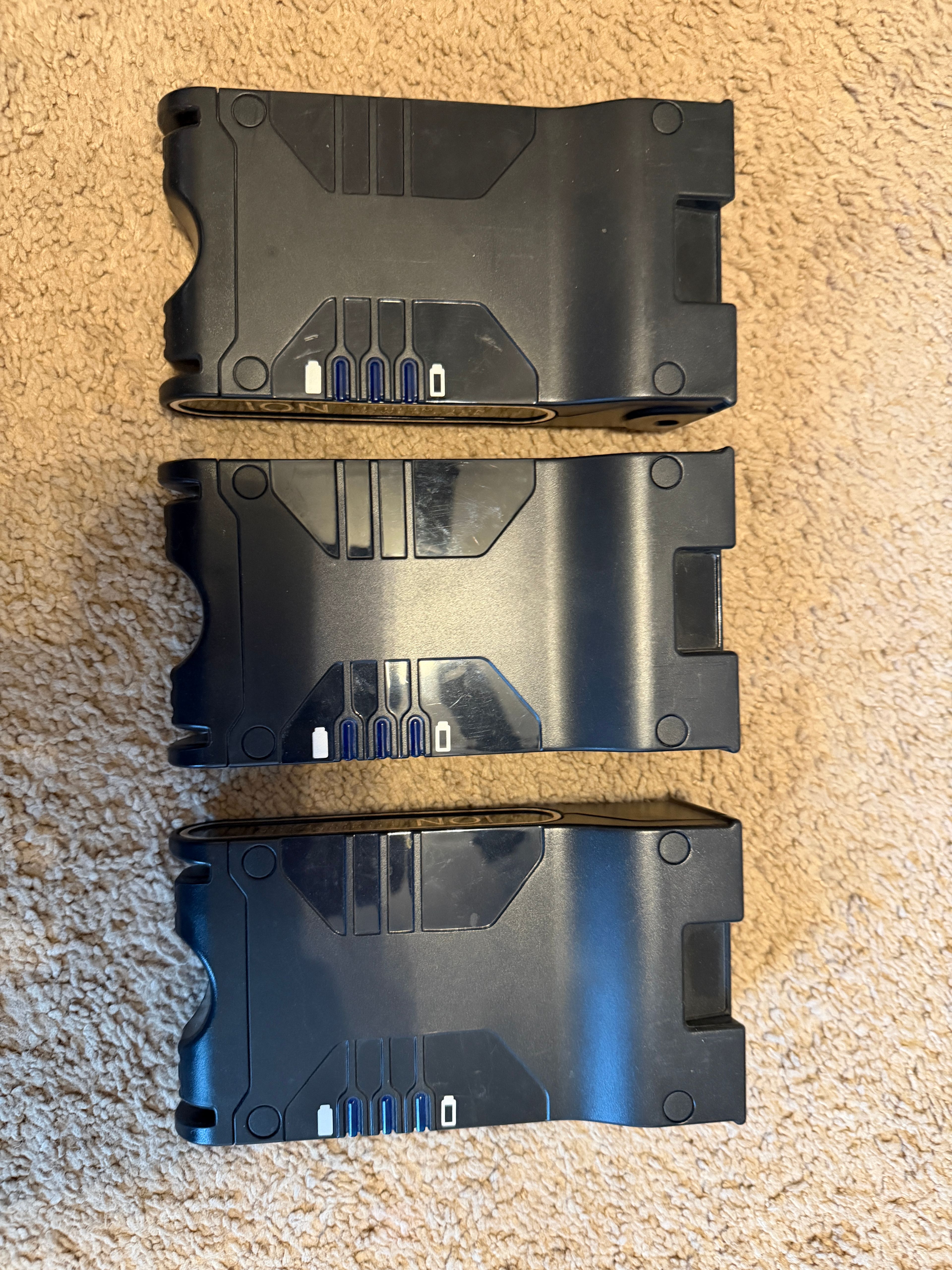 Shark ION Lithium-Ion Power Pack Battery x3 - Image 2