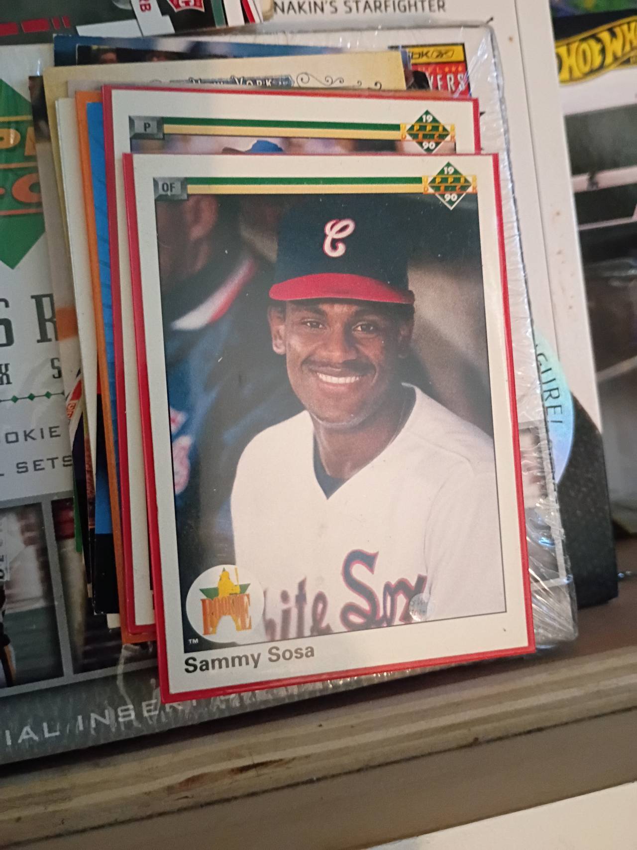 1990 Upper Deck Sammy Sosa Rookie Card #17
