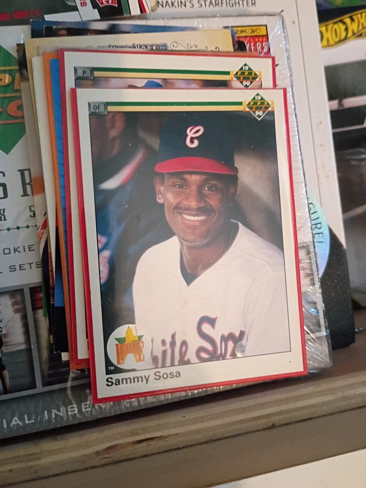 1990 Upper Deck Sammy Sosa Rookie Card #17