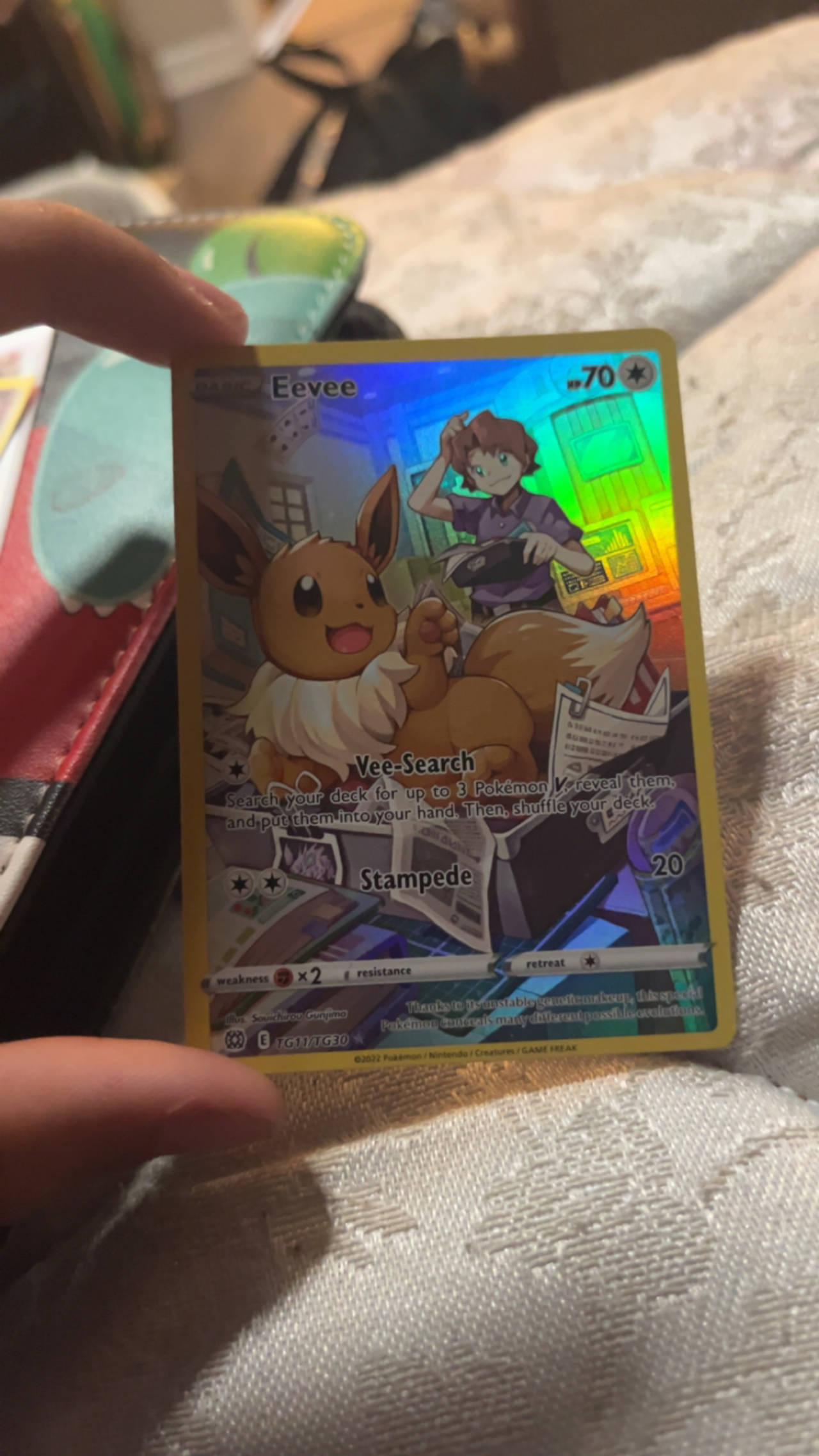 Eevee - SWSH09: Brilliant Stars Trainer Gallery (TG11)