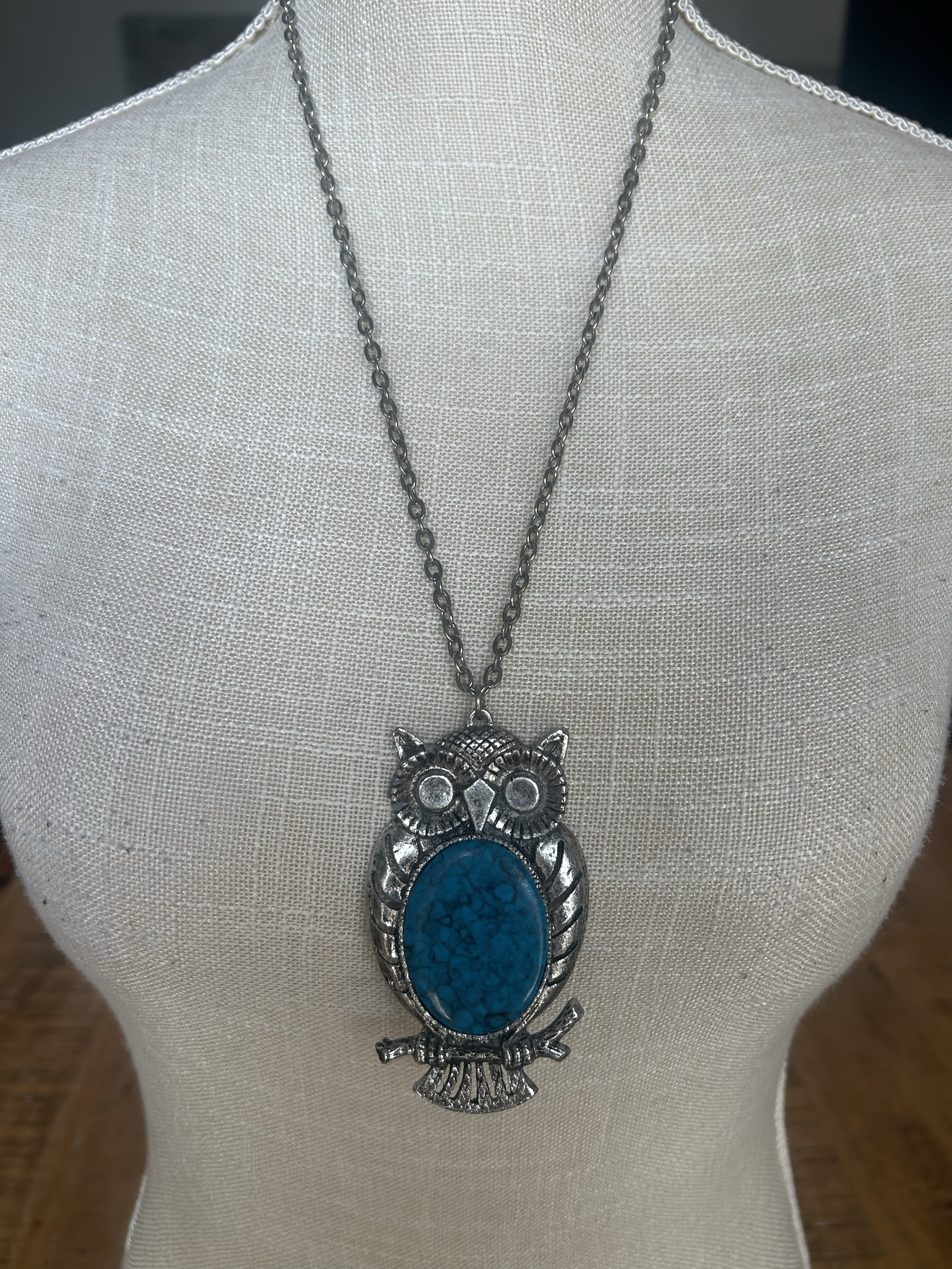 Owl Pendant Necklace
