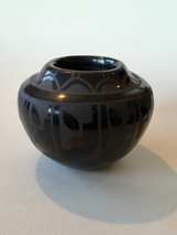 Signed Santa Clara Pueblo Blackware Pottery – by Celestina Naranjo - Image 1