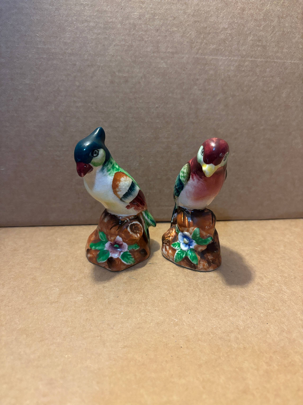 Ceramic Bird Figurines