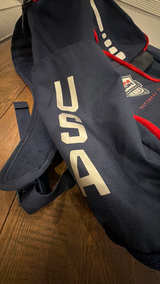 Nike Hoops Elite Pro USA Basketball Team Backpack Black/Red Bag - Image 4