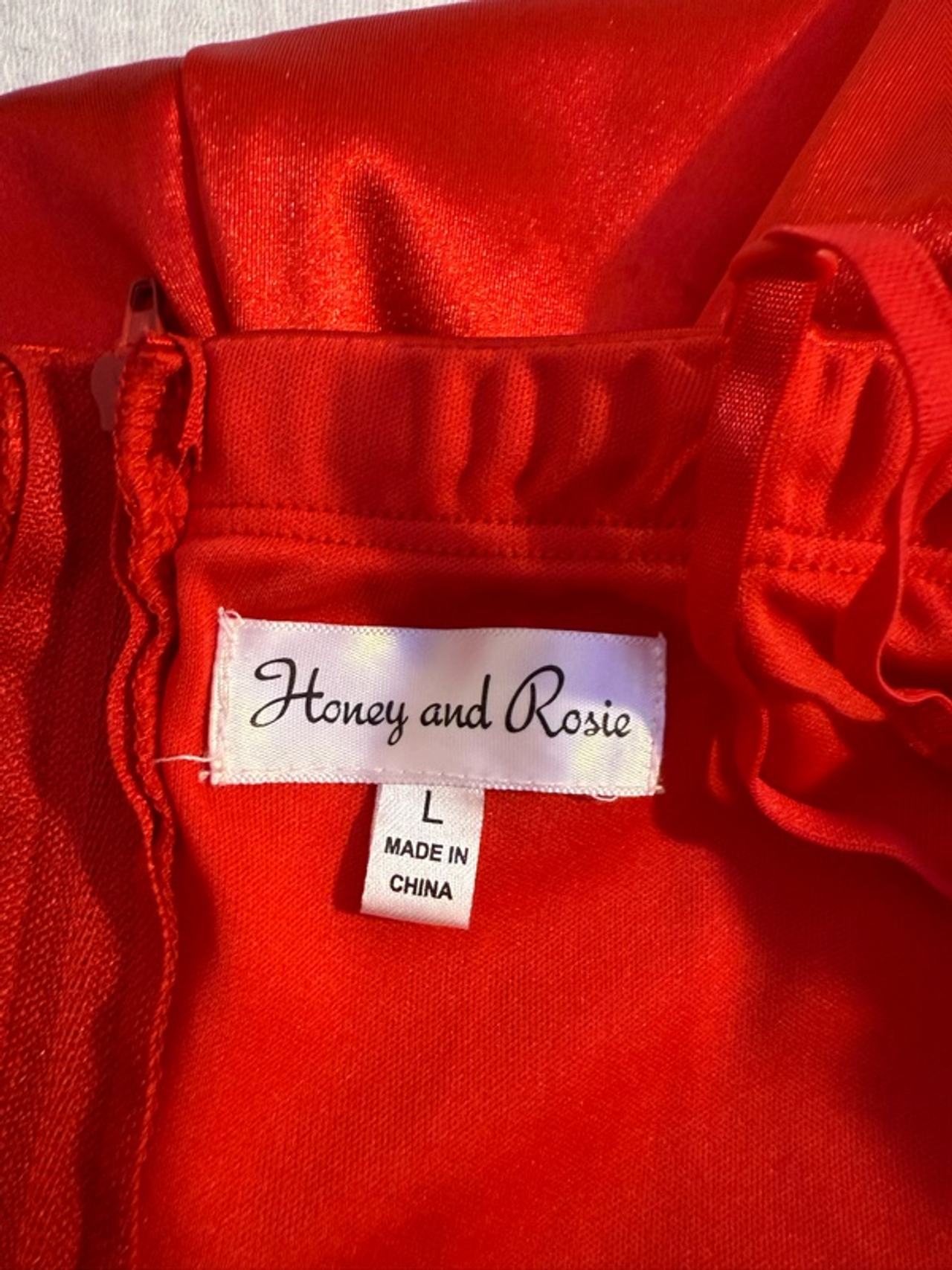 Honey & Rosie Red Dress