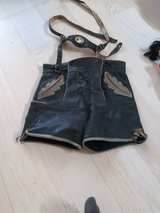 Traditional Bavarian Lederhosen with Suspenders - Image 2
