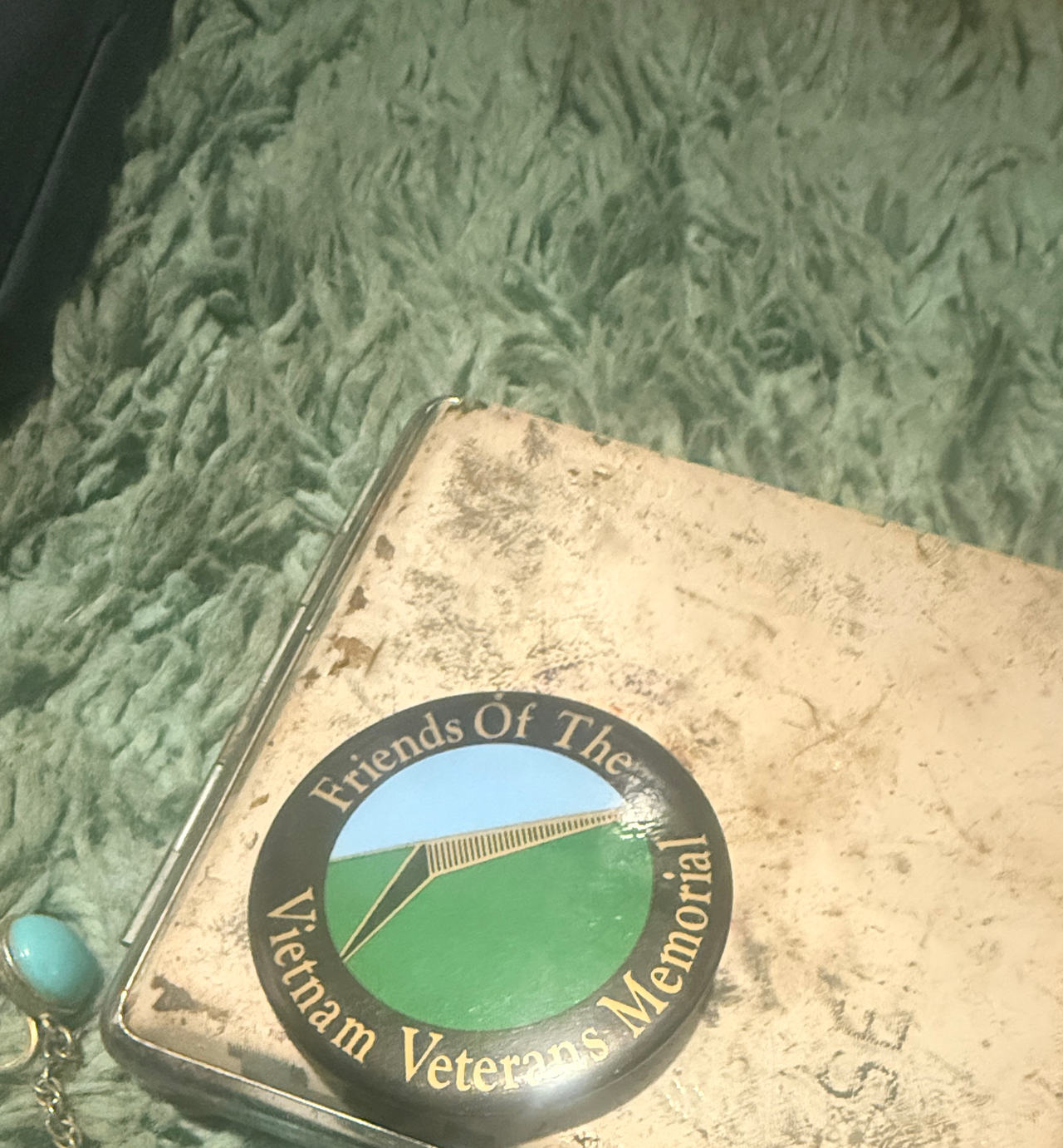 Friends Of The Vietnam Veterans Memorial Pinback Button