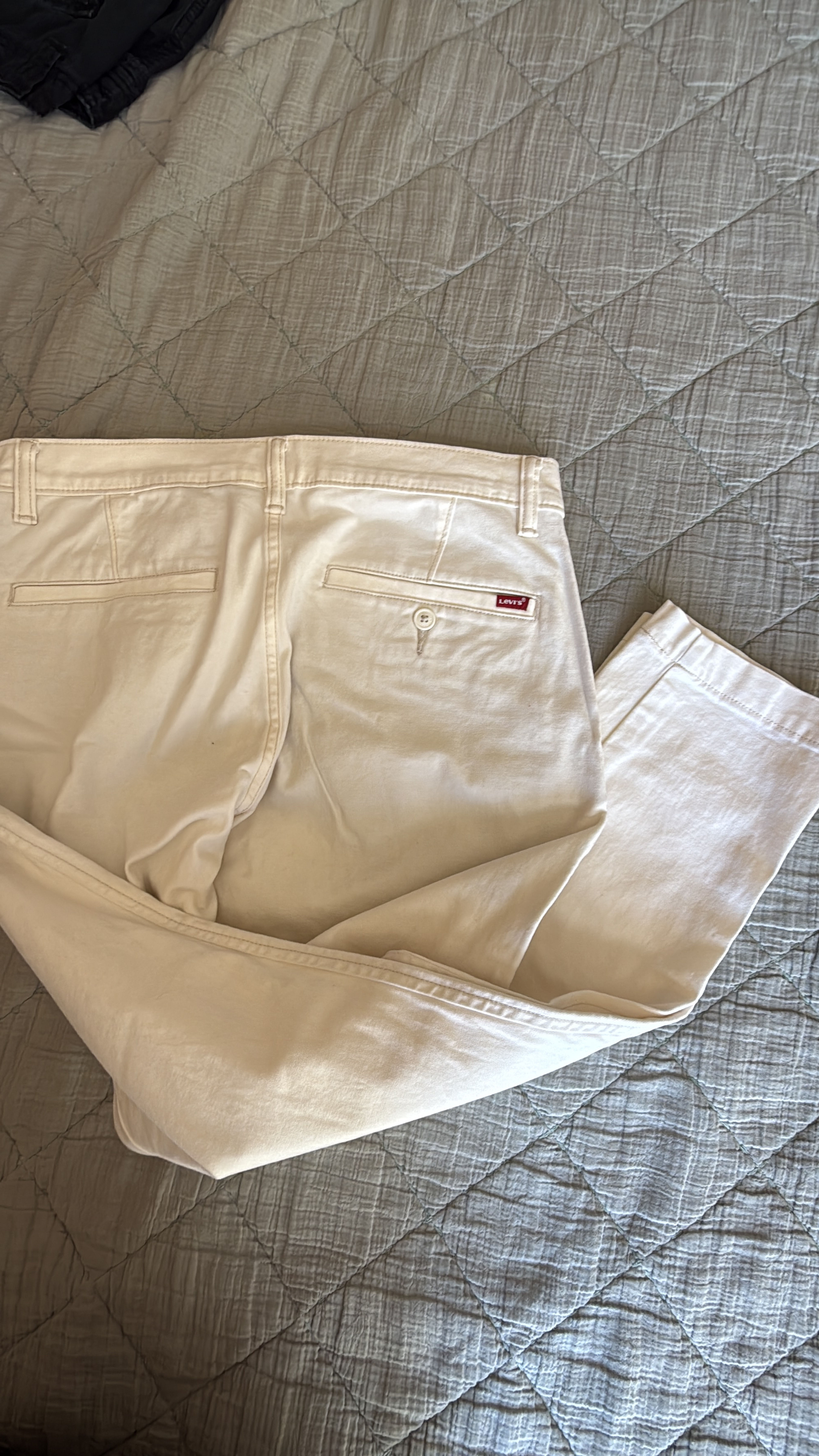 White Levi's Men's XX Chino Pants Standard Taper