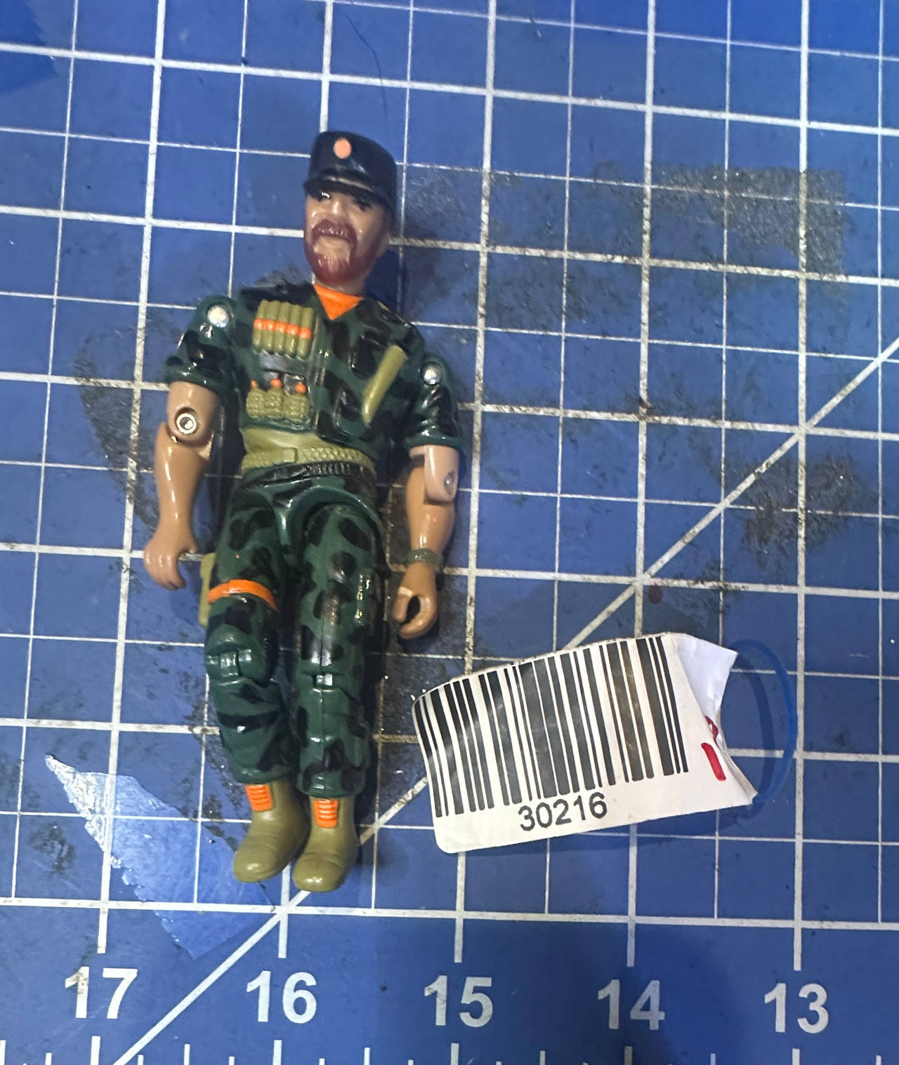 Lanard LARGE SARGE vintage action figure 1980s.