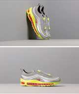 Nike Air Max 97 Silver Volt Red Toggle - Image 8
