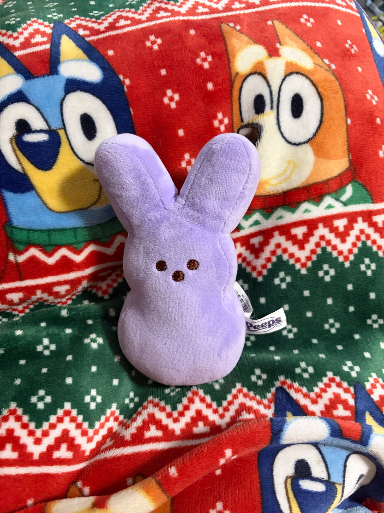 Peeps Bunny Plush Lavender