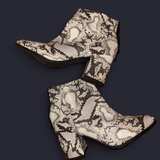 Universal Thread Wenda Snakeskin Ankle Boots - Image 3