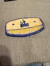 Disney Disneyland Castle Patch Blue Border - Image 1