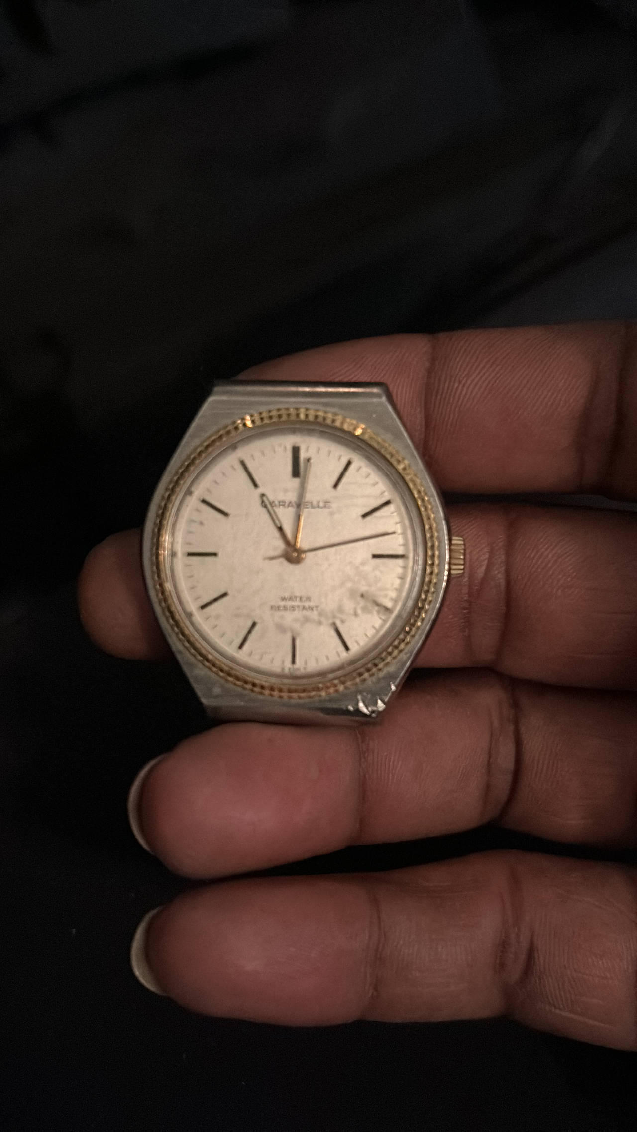 Caravelle Vintage Two-Tone Quartz Watch