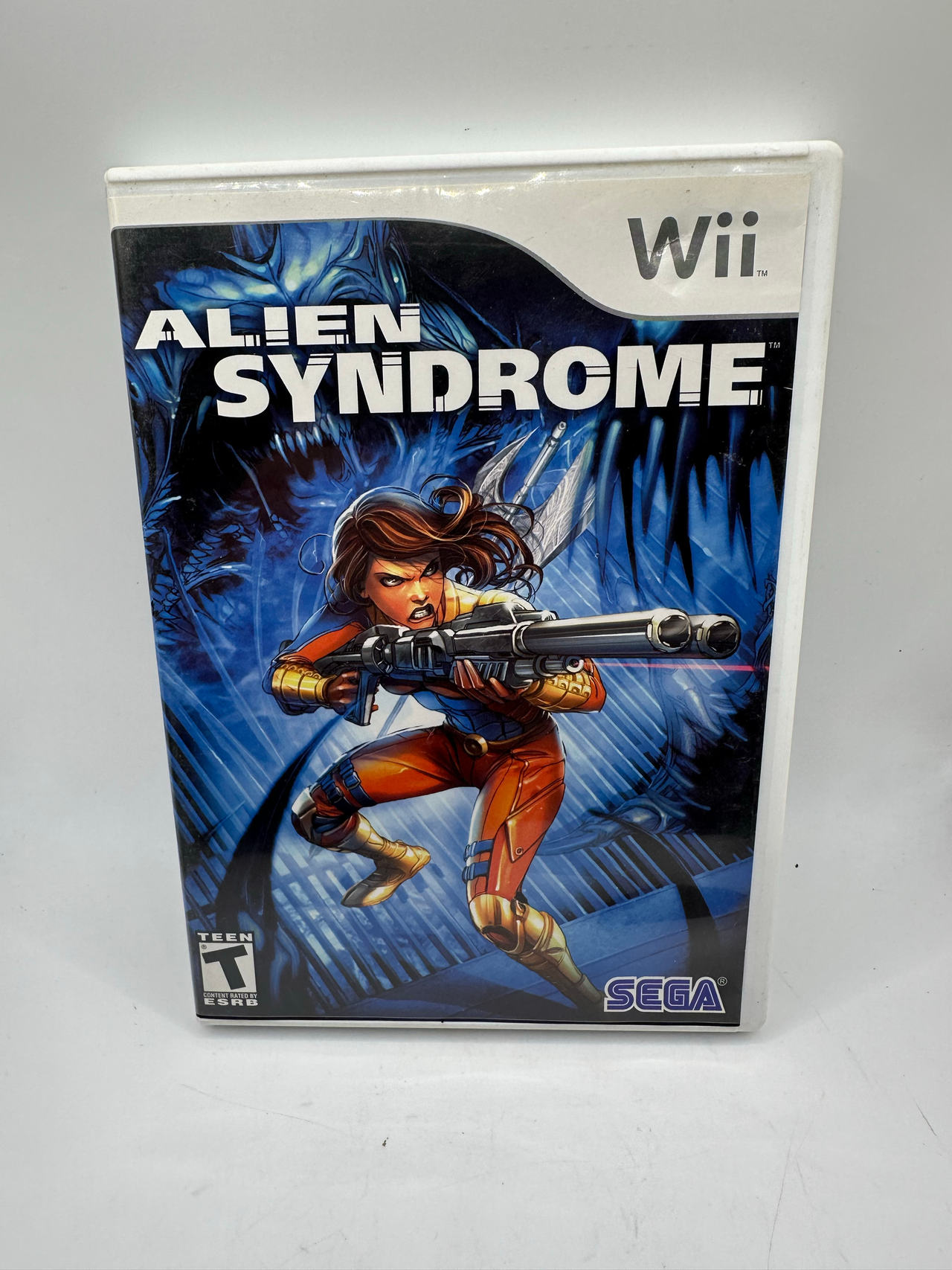 SEGA Alien Syndrome Nintendo Wii 2007 Action Adventure Shooter Manual Included
