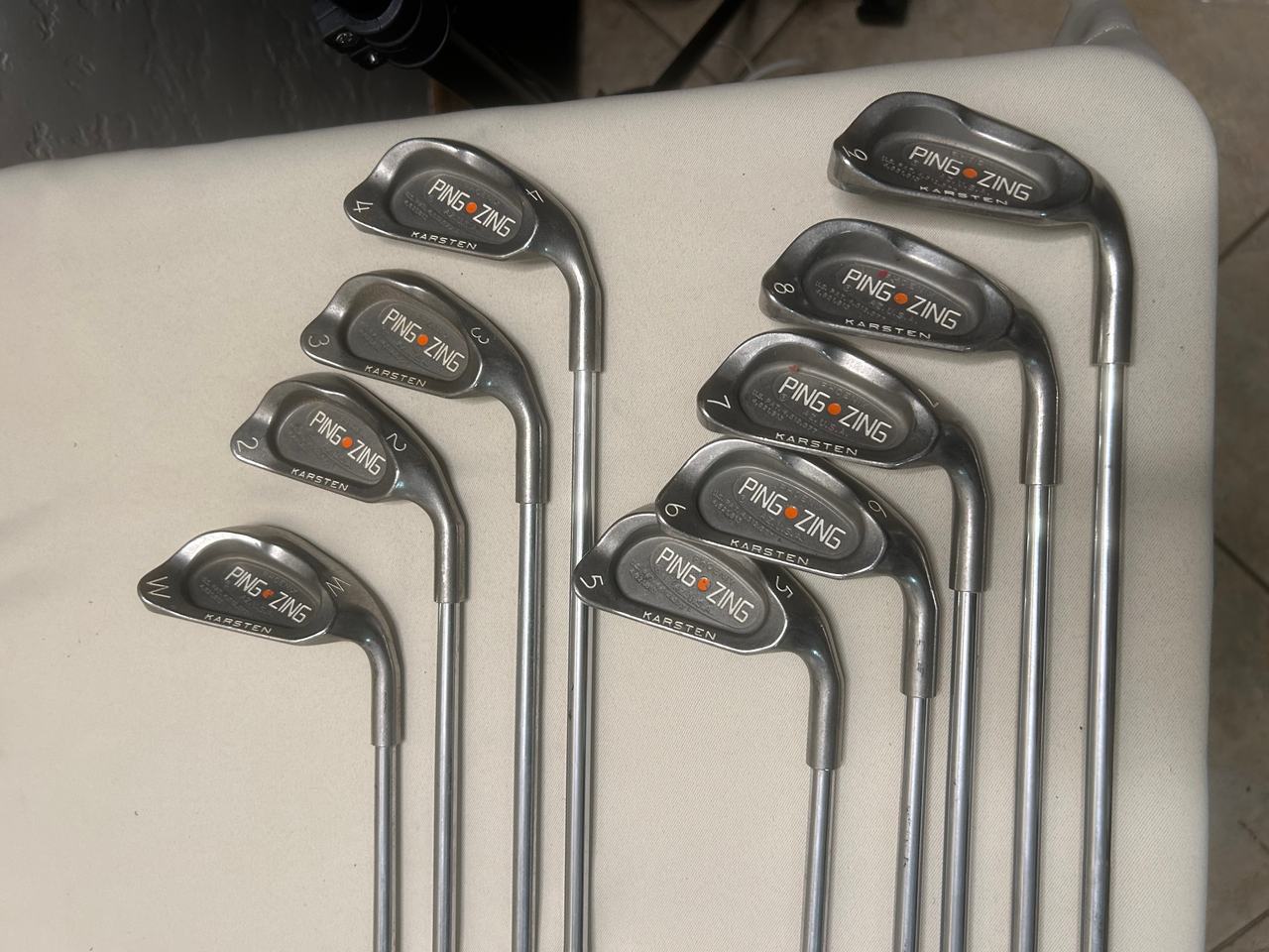 Ping Zing Iron Set (2-9, W) Orange Dot RH