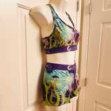 Ethika Women's Skull and Flames Sports Bra and Shorts Set - Image 3