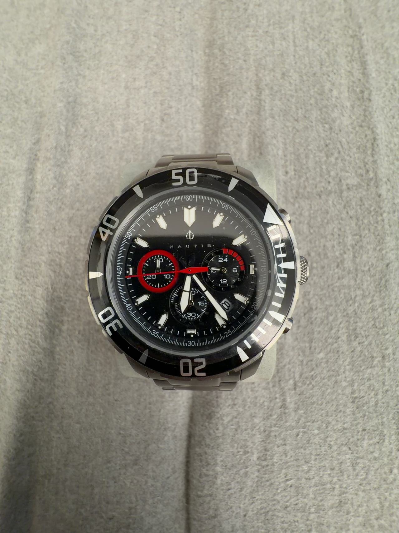 Nautis Dive Chrono 500 Stainless Steel Watch