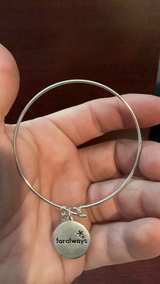 Alex and Ani Love Charm Bangle - Image 2