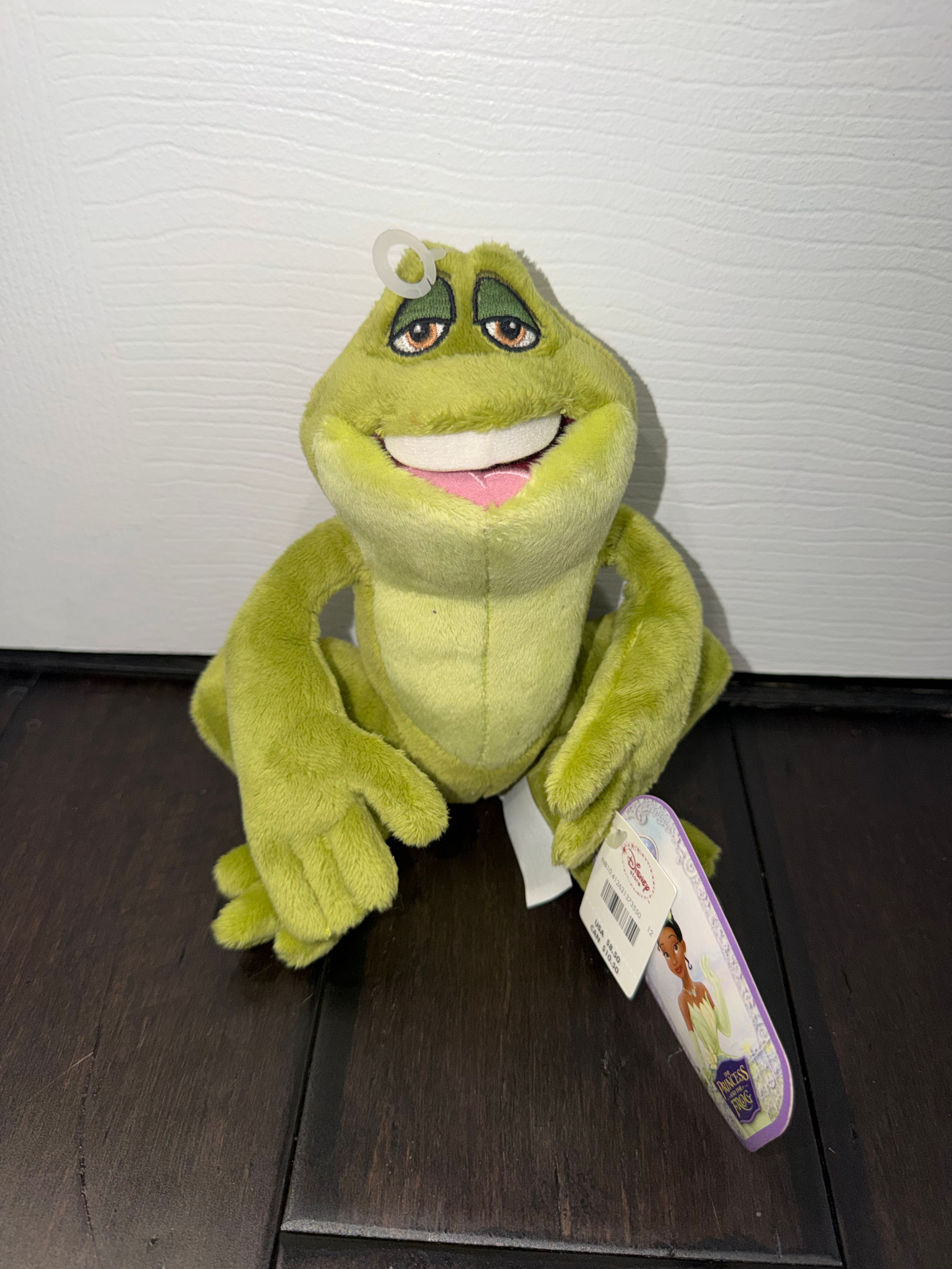 Disney Store Princess and the Frog Prince Naveen Plush