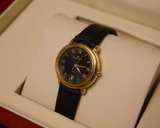 Maurice Lacroix Ladies Quartz – Gold-Plated Vintage, Roman Dial, Leather Strap - Image 1