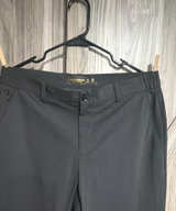 Black Spaidersilk Performance Pants 34x32 stretch comfort elastic waist - Image 1
