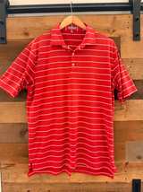 Peter Millar Summer Comfort Striped Performance Polo XL - Image 1