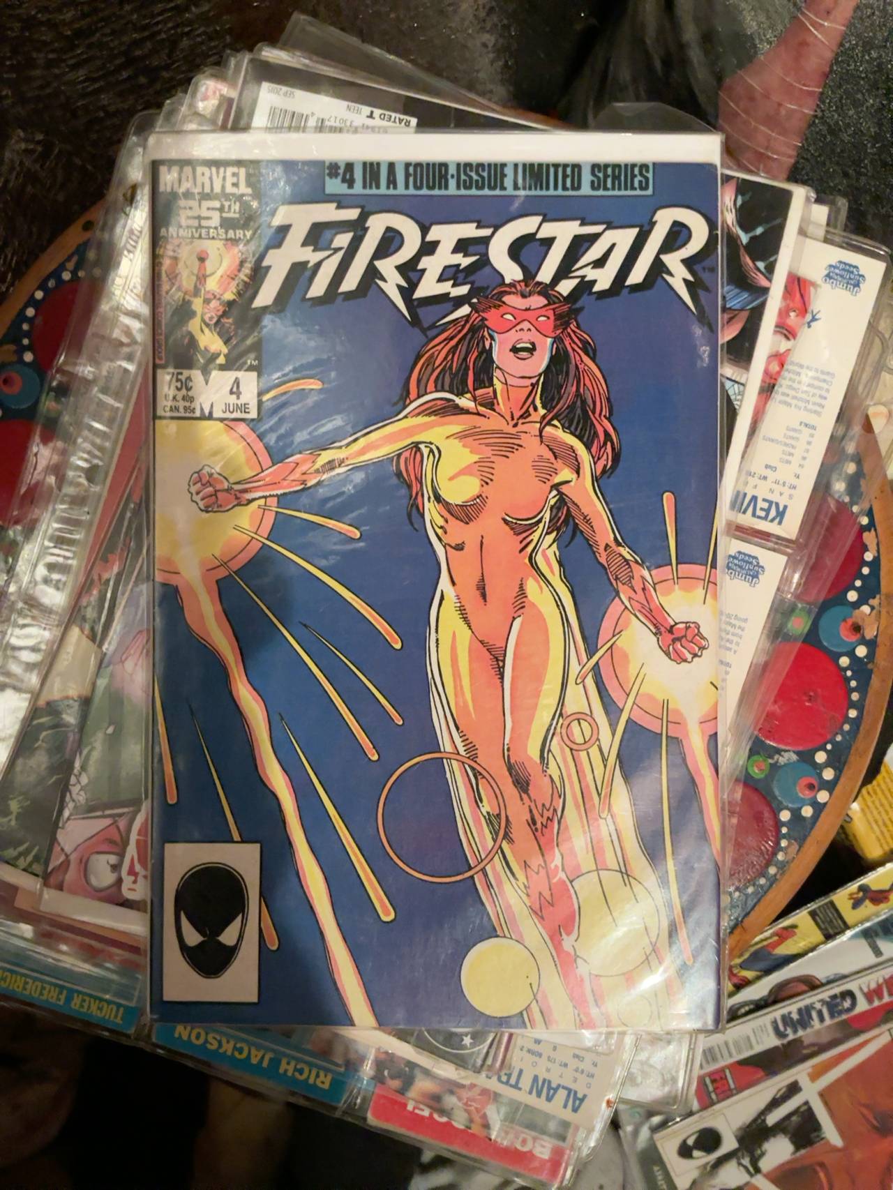 Marvel Firestar #4 (1986) Comic Book